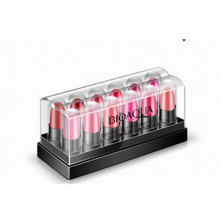 Hộp 12 thỏi son bóng dưỡng môi bioaqua t264