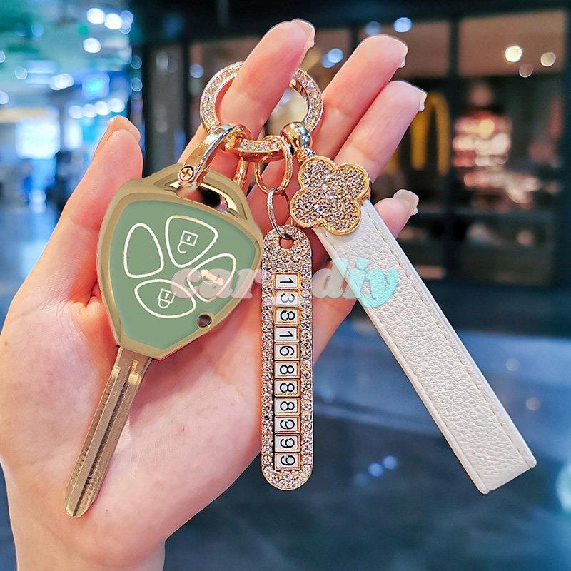 Vỏ Chìa Khóa Điều Khiển Từ Xa 2 / 3 / 4 Nút Cho Xe Hơi Toyota Auris HiLux Corolla Fortuner Prado Verso Camry Reiz Yaris Vitz Vios Rav4 Ractis