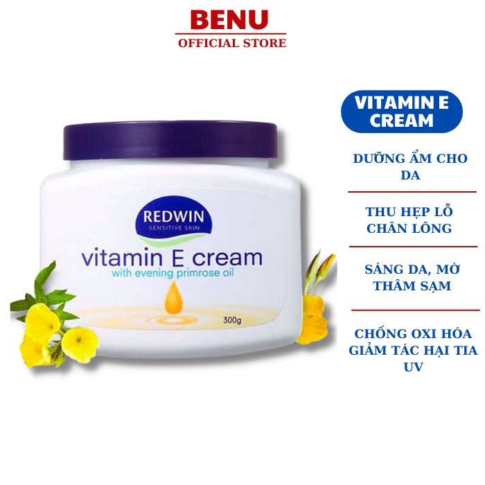 Kem Dưỡng Ẩm Vitamin E Cream 300g Úc Chính Hãng Giúp Dưỡng Dưỡng Ẩm Da Mặt Hết Khô, Nứt Nẻ