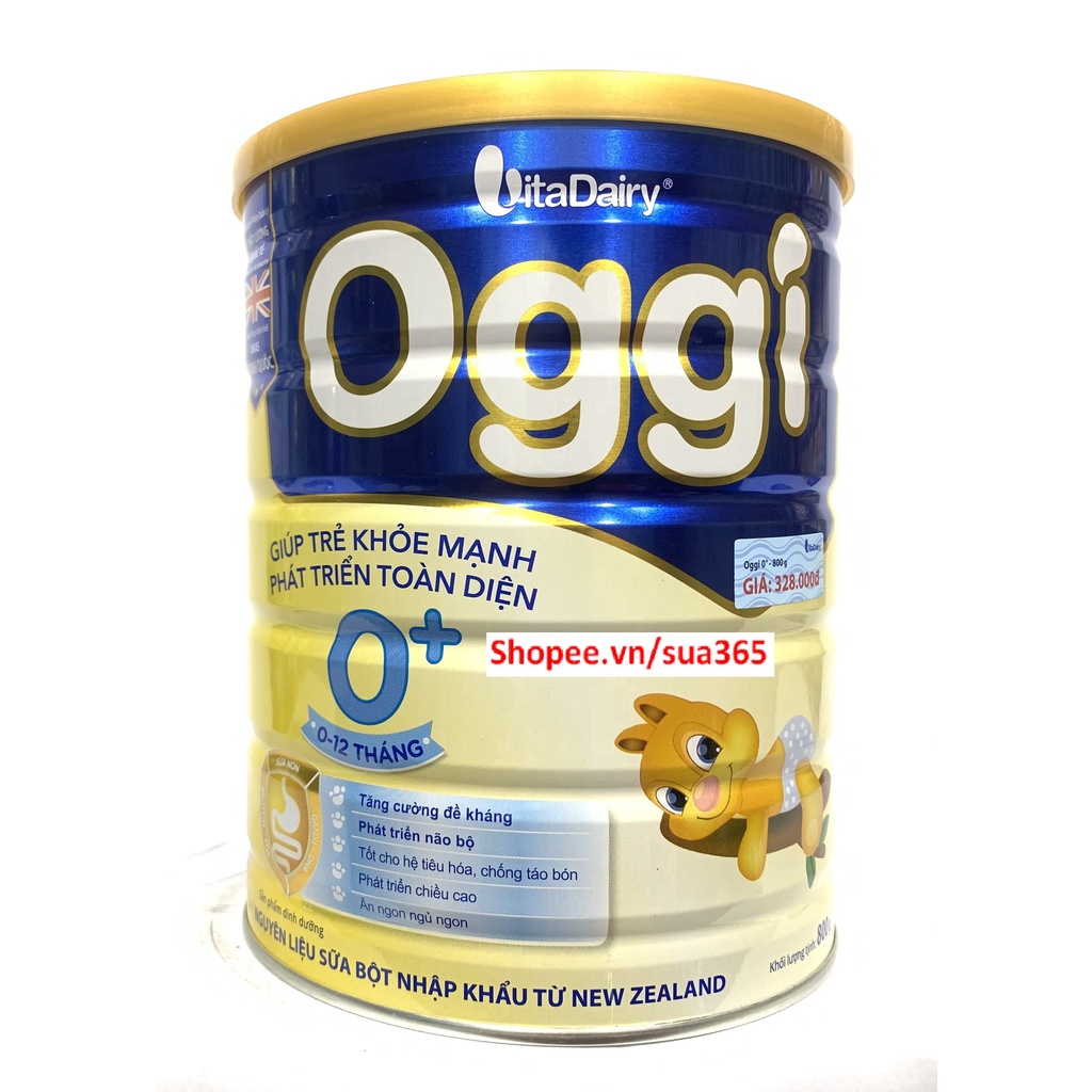 Sữa Oggi + ( Đủ loại : 0+, 1+, 2+, Gold, 900g và 800g và 400g ) - Date Luôn Mới