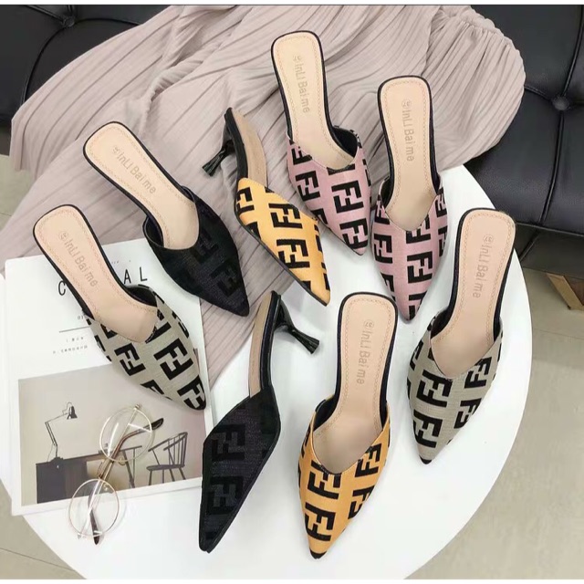 Sục satin đế 6cm (ảnh thật)