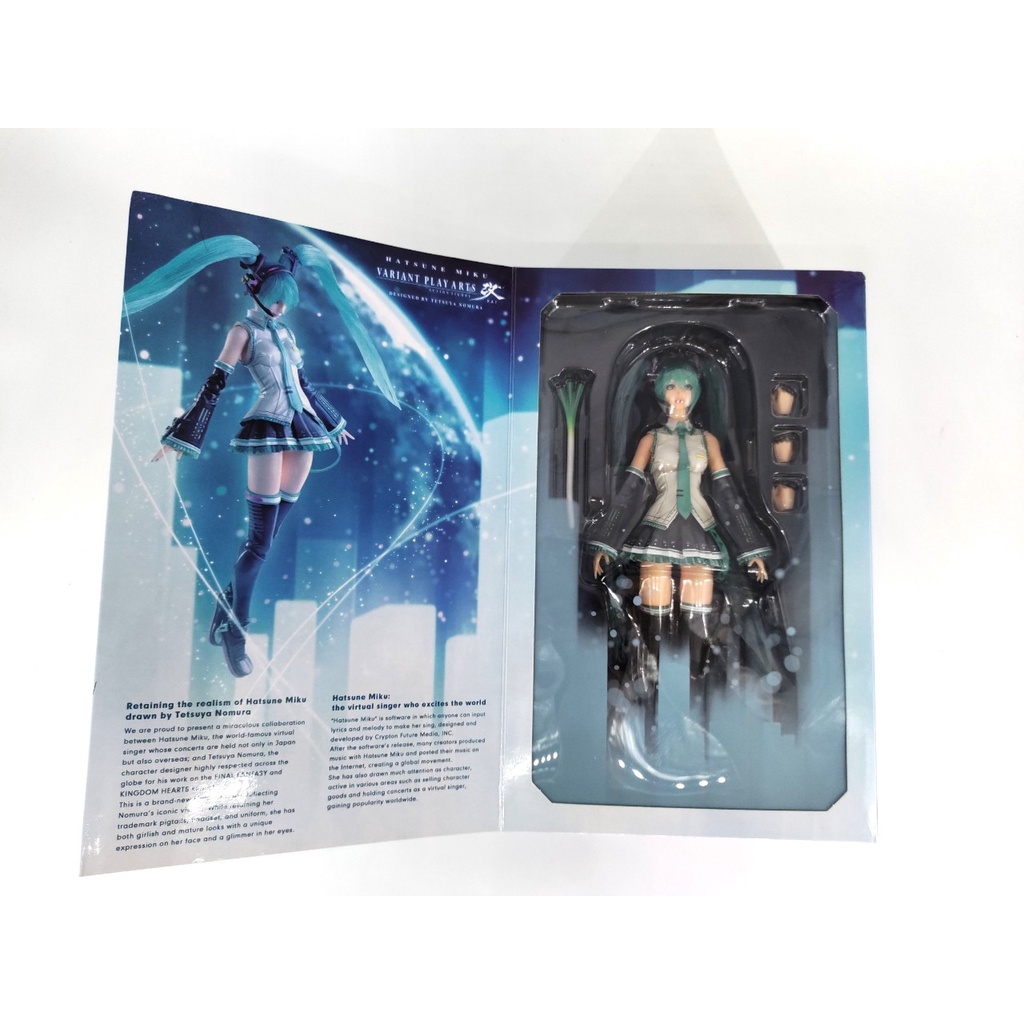 Mô Hình VARIANT PLAY ARTS KAI Hatsune Miku tạo mẫu bởi Tetsuya Nomura
