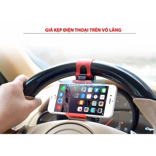 Giá đỡ điện thoại gắn trên vô lăng ô tô