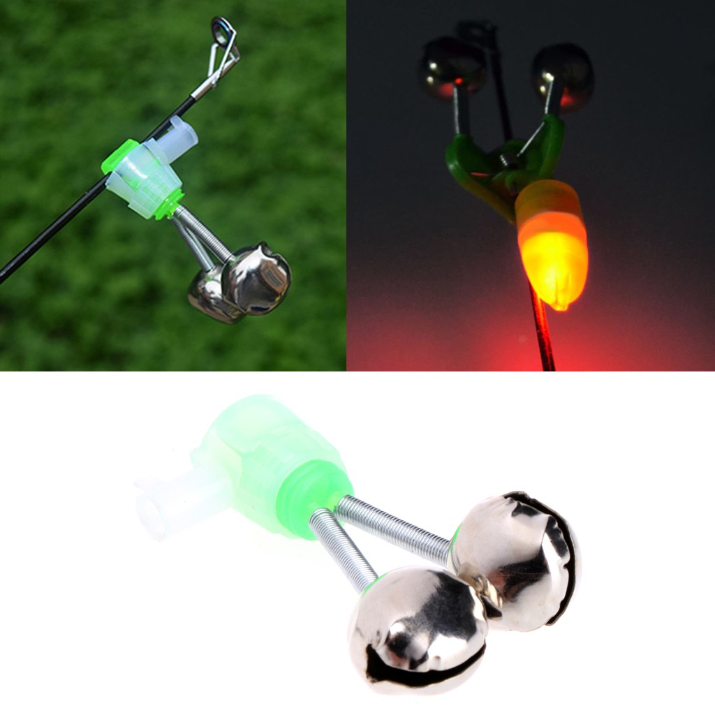 Chuông báo cá cắn câu có kẹp gắn cần câu tiện lợi