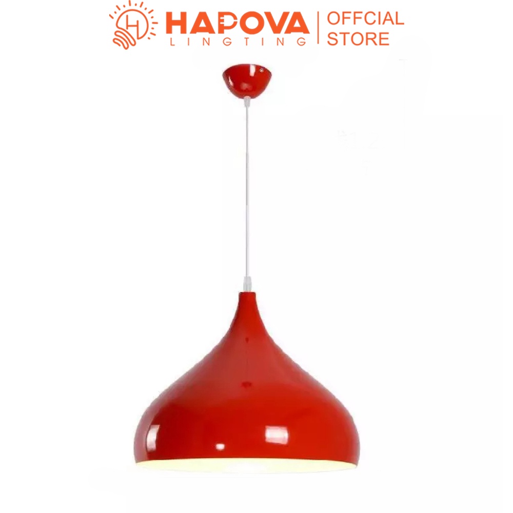 Đèn thả trần giọt nước HAPOVA ZIVUTI 8010 cỡ 320mm