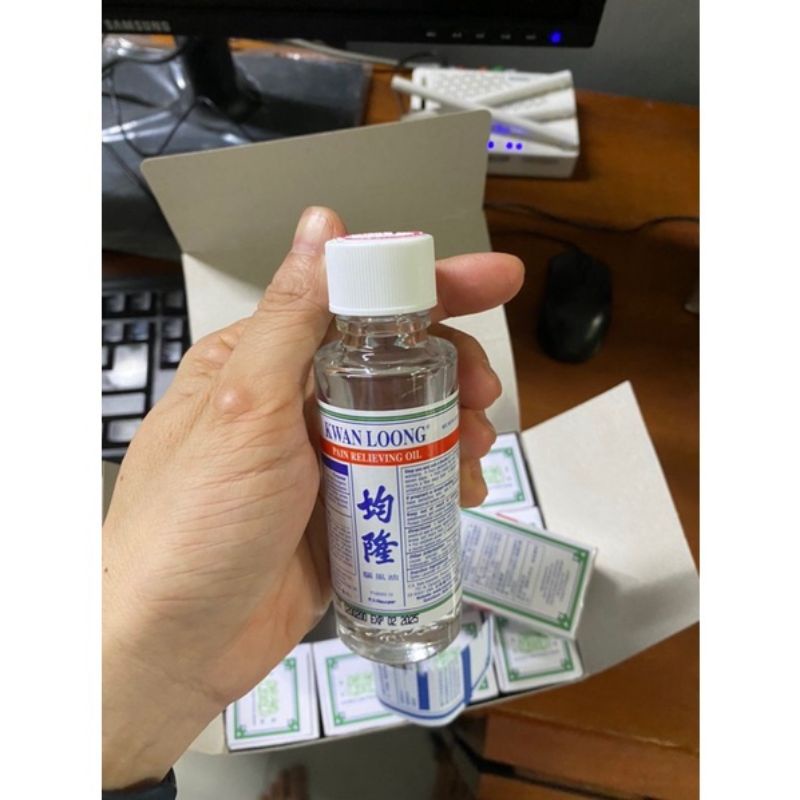 [Date 10/2025] Dầu nóng Kwan Loong 57ml mua từ Mỹ