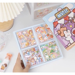 10 tấm sticker cắt sẵn dán liền