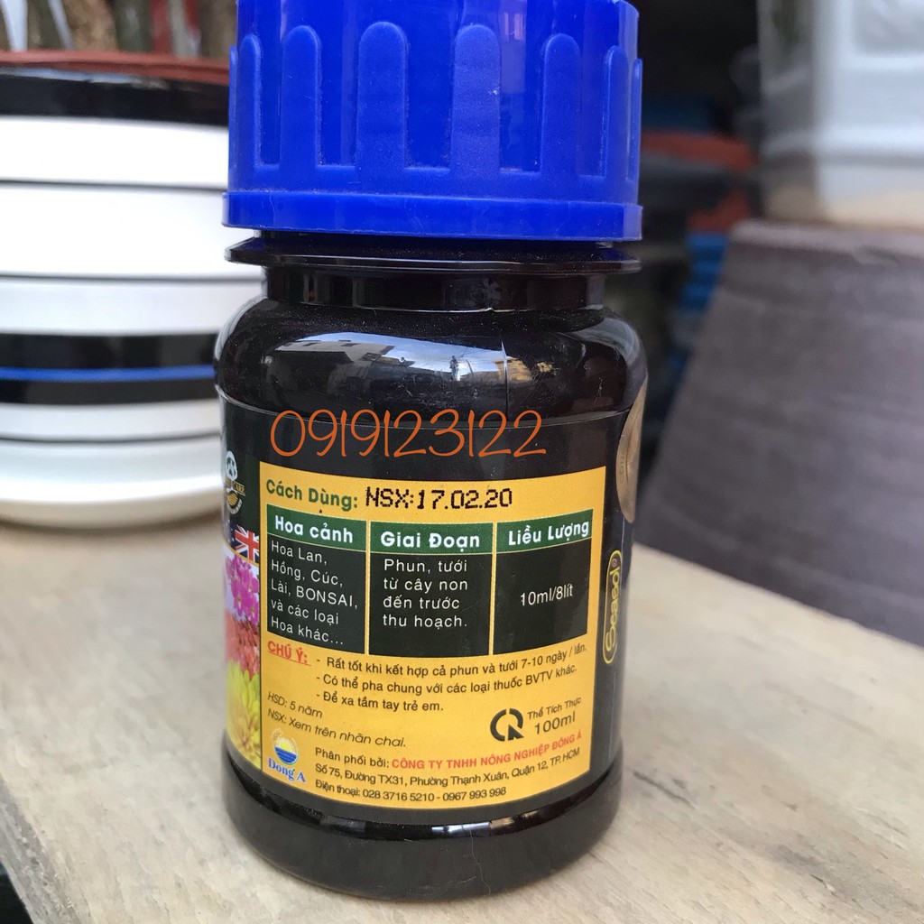 ORG-HUM - Thay thế Humic 322 ( Chai 100ml )