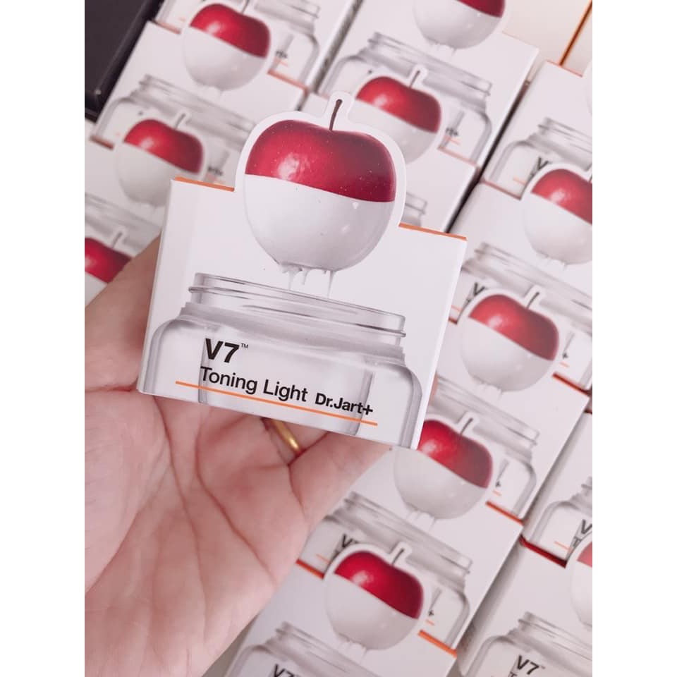 KEM DƯỠNG DA V7 TONING LIGHT DR.JART mini 15ml (mẫu mới 2019)