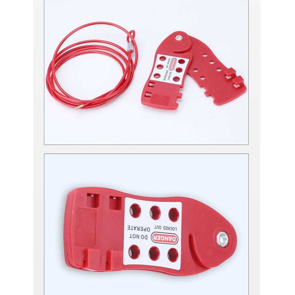 Khóa Dây Cáp Bằng Nhựa Cách Ly Năng Lượng GOGOUP Ls31