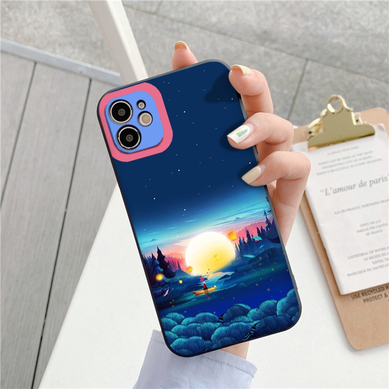 Ốp Điện Thoại iphone Phong cảnh đẹp dẻo iPhone 12 11promax 7plus 6Plus 7Plus 8Plus X Xs Max 13Promax tr228