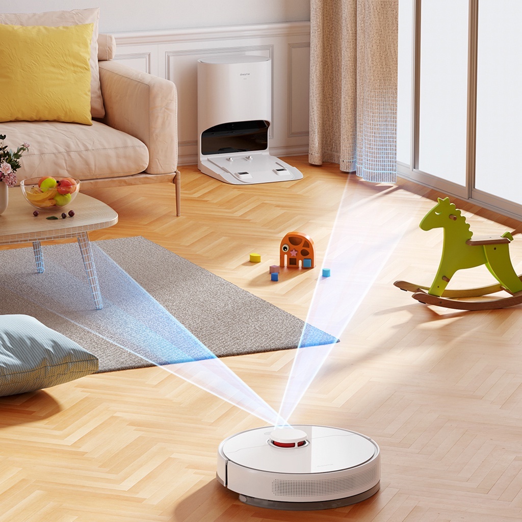 Robot Hút Bụi Lau Nhà Thông Minh Dreame Bot D10 Plus – Hàng chính hãng - Bảo hành 12 tháng