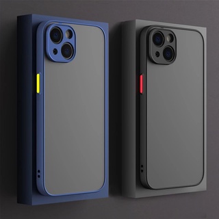 Ốp Điện Thoại Silicon Cứng Màu Nhám Chống Sốc Cho iPhone 11 Pro Max X Xs Xr 7 8 6 6s Plus SE 2020