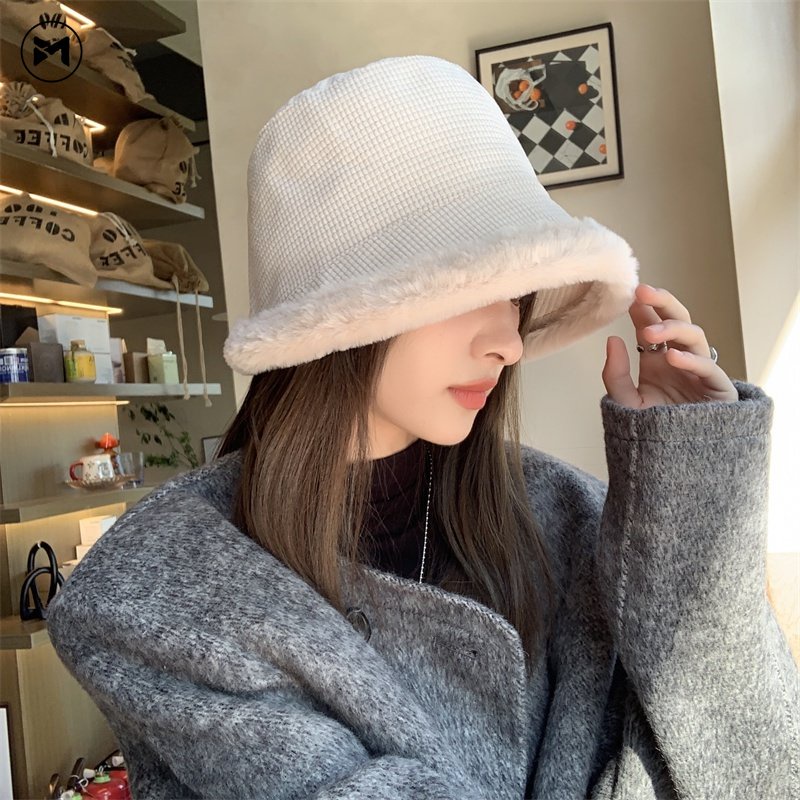 Nón Tai Bèo Len Lông Cừu Ấm Áp Thời Trang Unisex 2022