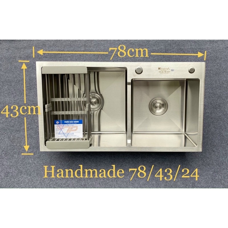 Chậu rửa bát inox 304 Kagol