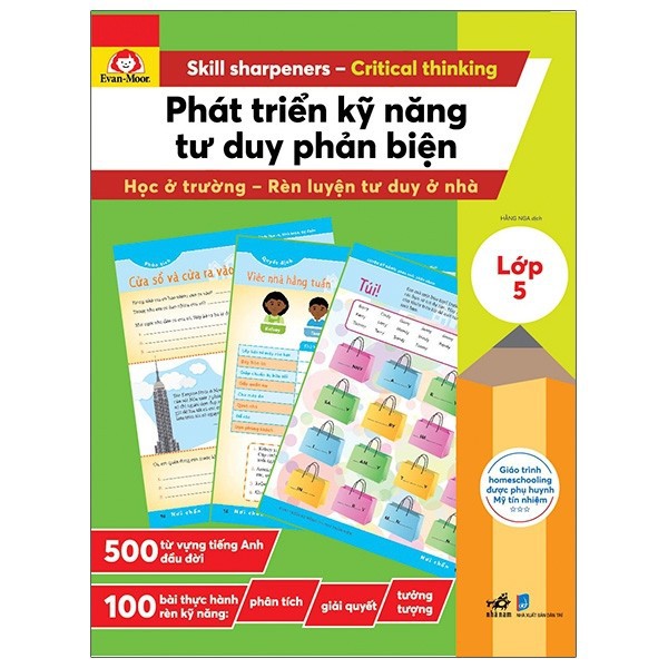 Sách - Phát Triển Kỹ Năng Tư Duy Phản Biện - Lớp 5