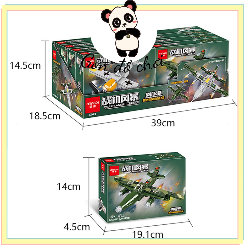 Lego Xếp Hình Cho Bé Trí Tuệ Đồ Chơi Siêu Máy Bay Chiến đấu Siêu Cấp 654 Chi Tiết 8 Trong 1 Gôn đồ chơi