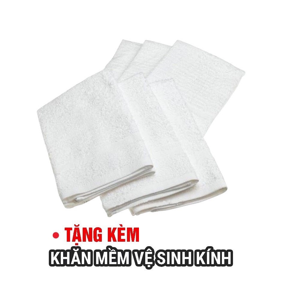 Lowell Clean - Dung dịch tẩy ố  kính xe hơi , ô tô , nhà vệ sinh  tặng kèm giấy lau.