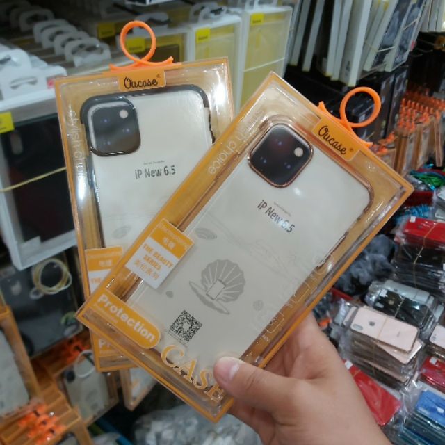 Ốp lưng dẻo Ou Case iphone 11 pro max viền mạ