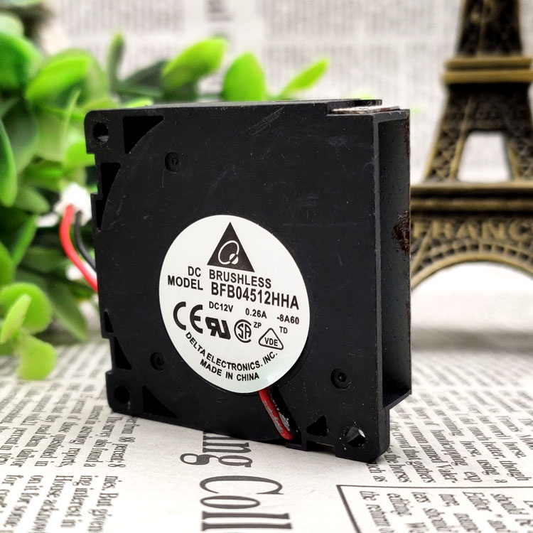 Quạt Thổi Làm Mát 4.5cm delta bfb04512hha 4510 12v 0.26 a