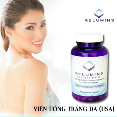 Viên Uống Trắng Da Relumins Advance White 1650mg Nhập Khẩu Mỹ | BigBuy360 - bigbuy360.vn