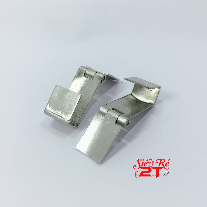 Bản Lề Zippo 3 Chấu Niken Kèm Chốt Bản Lề - Bản Lề Zippo 3 Chấu Cho Dòng 194x