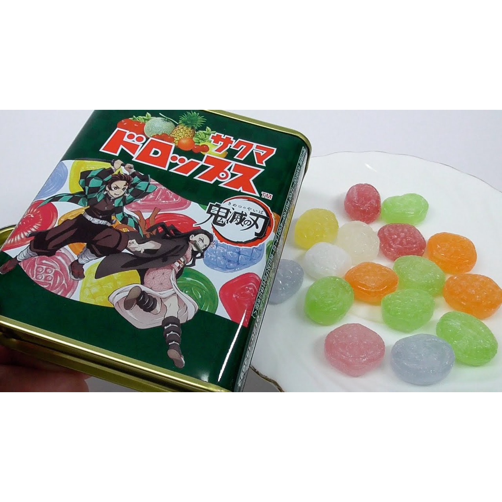 KẸO TRÁI CÂY HỘP THIẾC SAKUMA'S DROP