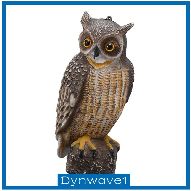 Chim Cú Sống Động Như Thật Chống Côn Trùng Trang Trí Ngoài Trời