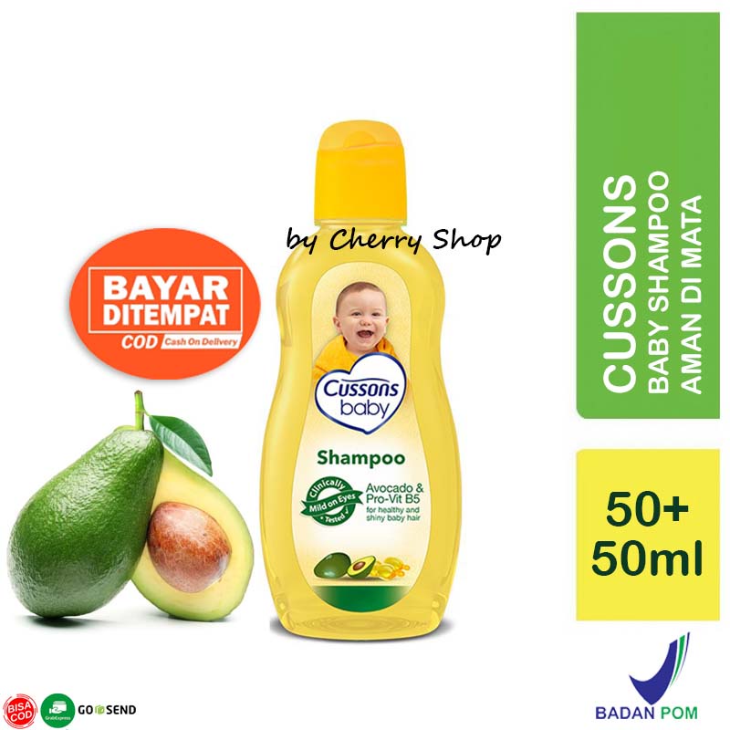 (50Ml + 50ml) (BPOM) Dầu Gội Đầu Trẻ Em Cussons Và Pro Vit B5-100ml