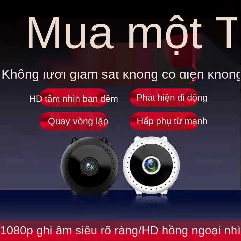 ❐Camera giám sát không dây gia đình với điện thoại di động điều khiển từ xa Camera quan sát ban đêm WiFi trong nhà và ng