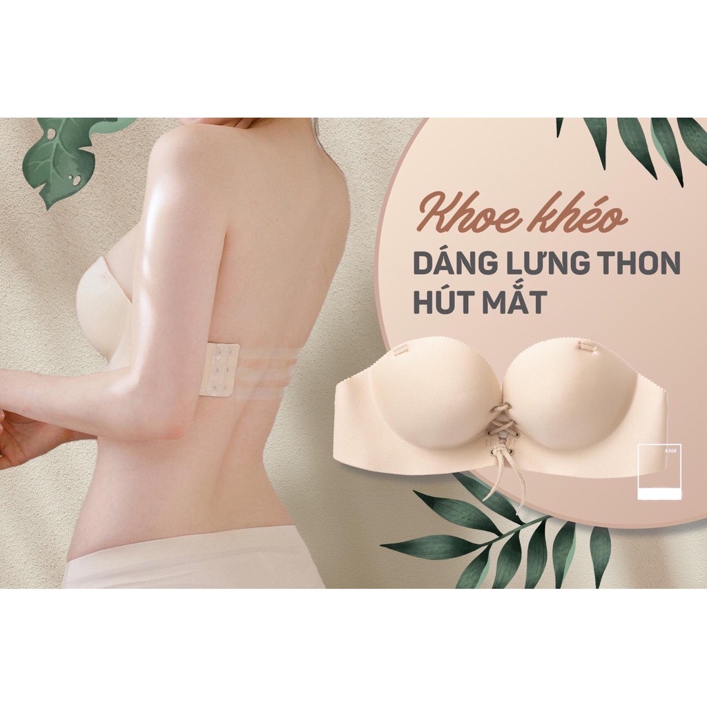 Áo Lót Cup Rút Dây Tạo Khe Nâng Ngực Cực Đỉnh Có Dây Lưng Trong Phù Hợp Với Đầm Hở Lưng|Áo Đúc Hàng Cao Cấp