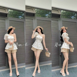 Combo sét áo kiểu mix quần sọt