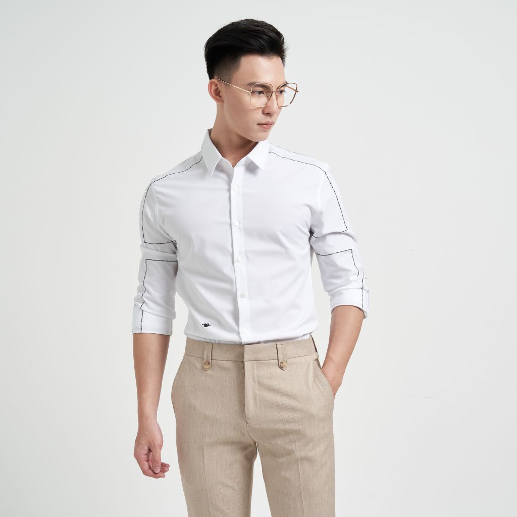Áo Sơ Mi Nam Hàn Quốc Cao Cấp TONY4MEN Dài Tay Form Slimfit 2048 | BigBuy360 - bigbuy360.vn