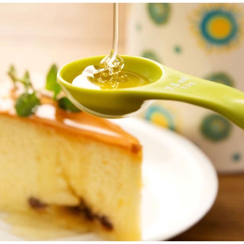 Set 5 Muỗng Đong Đo ANAEAT Bằng Nhựa Nhiều Màu Làm Bánh Đa Dụng Cho Nhà Bếp