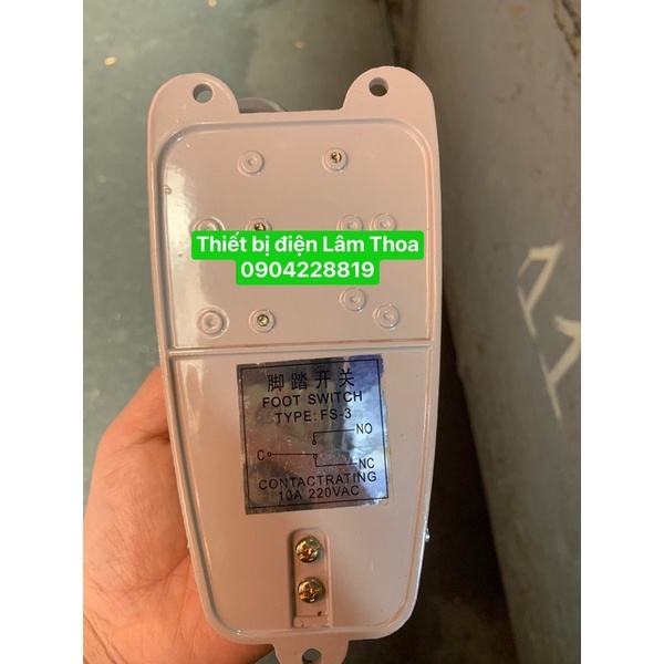 Bàn đạp sắt FS-1, bàn đạp điện FS-2/FS-3 10A 220VAC , công tắc máy may TFS-1,công tắc bàn đạp chân TFS-201 10A 250VAC