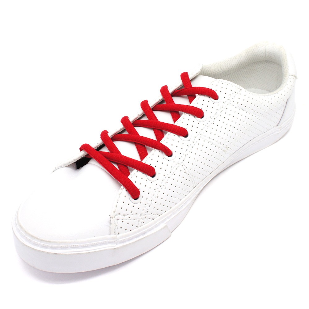 Kipzkapz Os9 True Red 90cm 115cm 140cm - Oval Shoelace 6mm