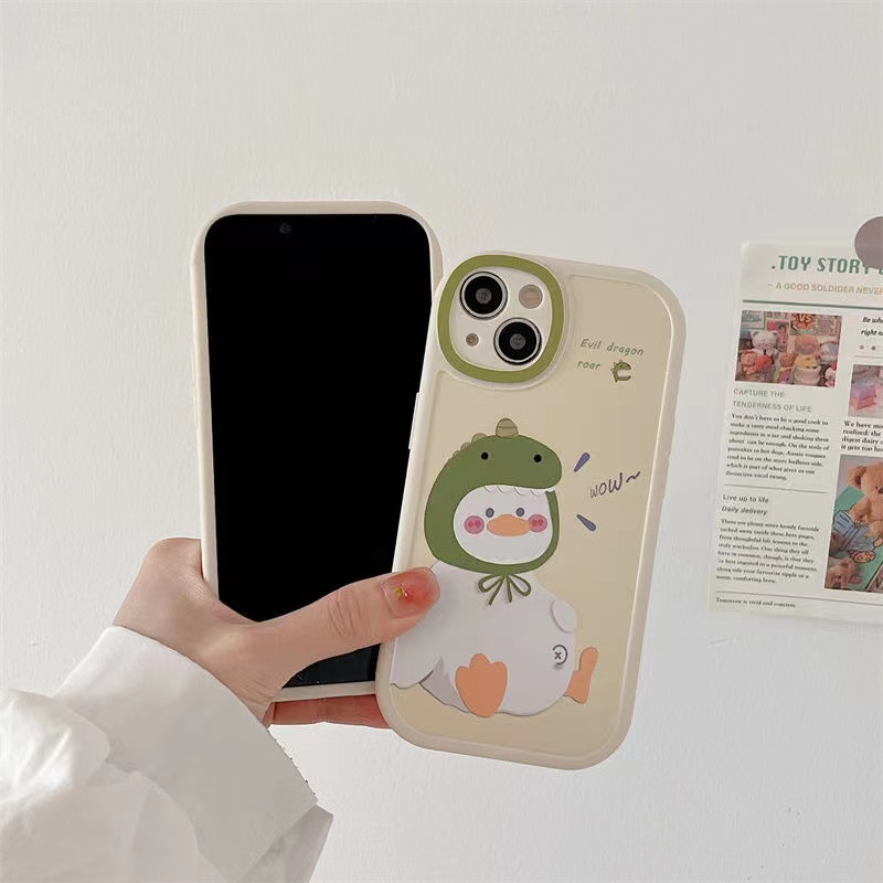 Case Samsung A13 4G A23 A33A53 A52S A52 A03 A03S A12 A32 4G A20 A30 M12 A73 A20S A21S A50 A50S A51 A30S A22 5G M23 A22 4G M22 A72 A71 S20 FE S21 FE S22 S22 Plus S22 Ultra M32 A13 5G cartoon cute duck phone case