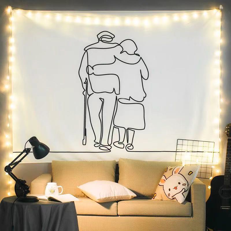 Thảm vải treo tường trang trí nhà cửa độc đáo