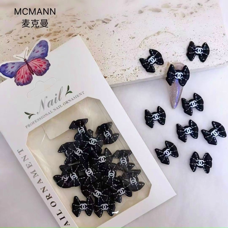 Charm nơ thương hiệu chanel siêu hót (ib chọn mẫu)