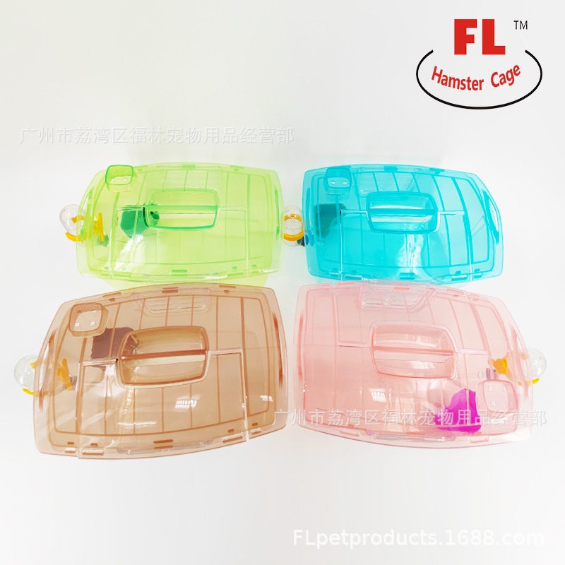 lồng nhựa xách tay phi thuyền cho hamster,nhím, sóc
