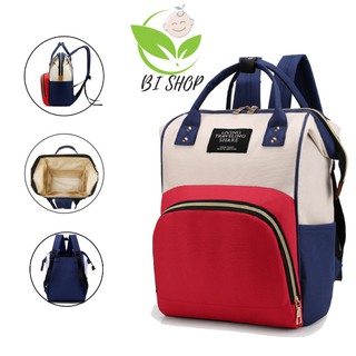 Ba Lô Bỉm Sữa Đa Năng 13 in 1 Cho Mẹ Và Bé