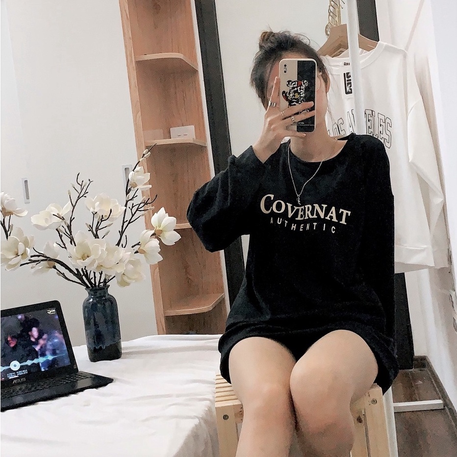 Áo nỉ sweater , áo nỉ converat dài tay form rộng Bingshop vải da cá cao cấp