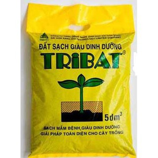 - Đất trồng rau sạch tribat 5dm3 hàng đẹp, chuyên cho cây hoa cảnh.
