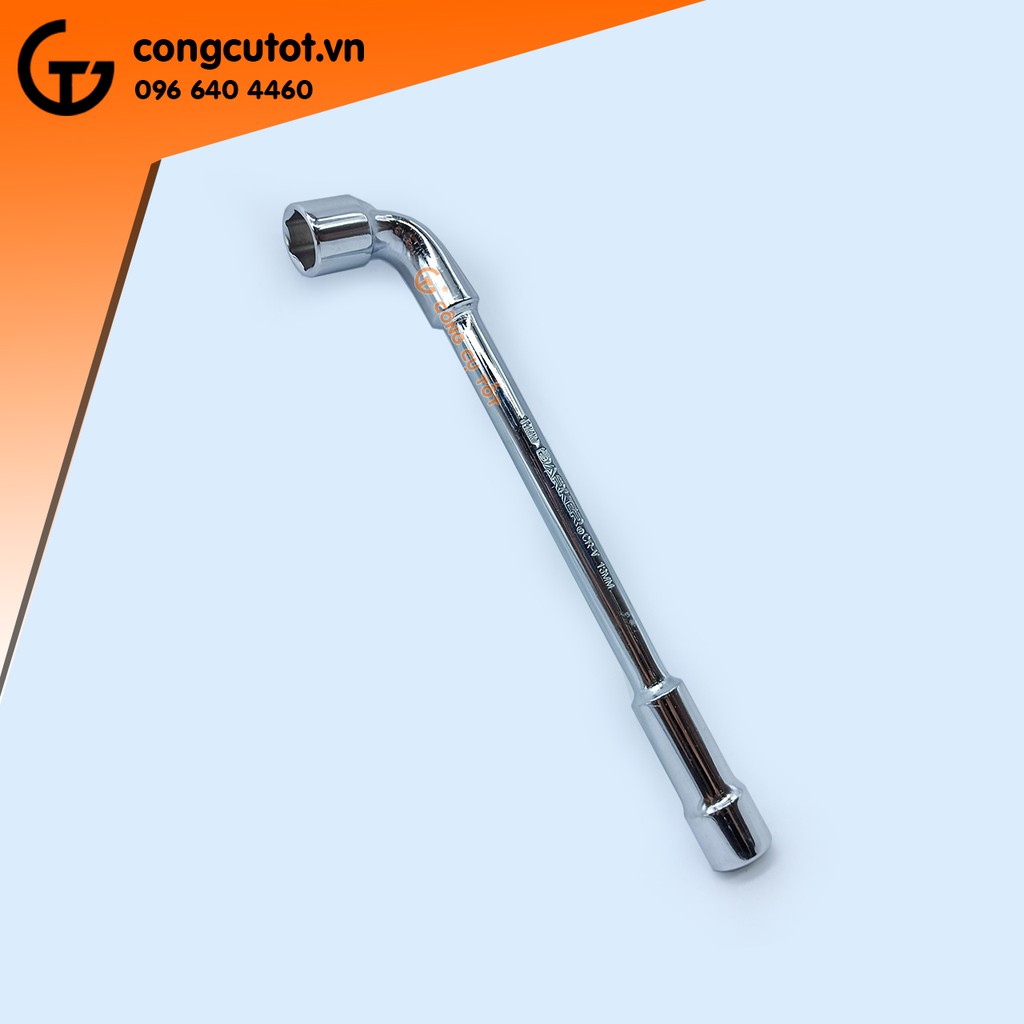 Khóa Ống điếu 2 đầu - tay vặn chữ L có lỗ sửa xe size tùy chọn