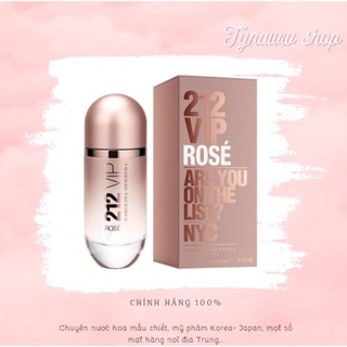 ✨ mẫu thử nước hoa nữ carolina herrera 212 vip rose 𝕿𝖞𝖓𝖆𝖜𝖜 𝖘𝖍𝖔𝖕
