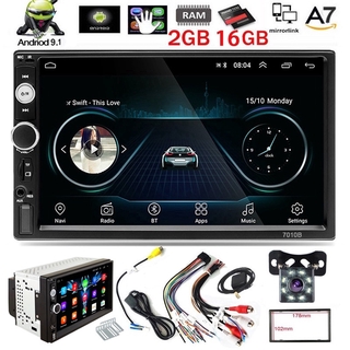 Máy Phát Nhạc Mp5 Đa Phương Tiện 2g Ram+16G Rom 7 Hd 2 Din Android 1.1 Cho Xe Hơi