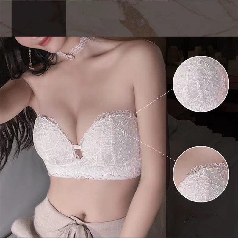 Áo lót Mềm Không Dây Nâng Ngực Tàng Hình Chống Trượt Thời Trang Cho Bạn Gái