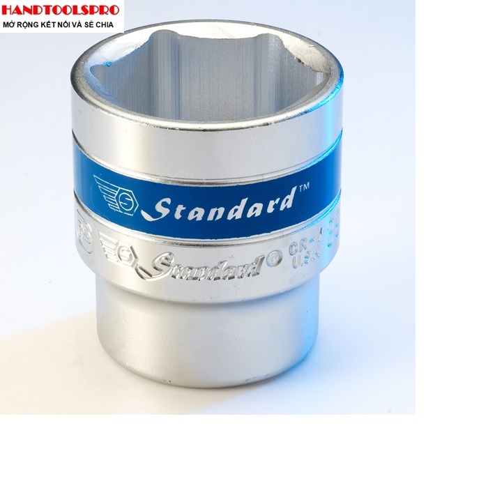 Đầu tuýp thép CRV 3/4 " đủ size từ 17-65mm  ngắn 6 cạnh STANDARD