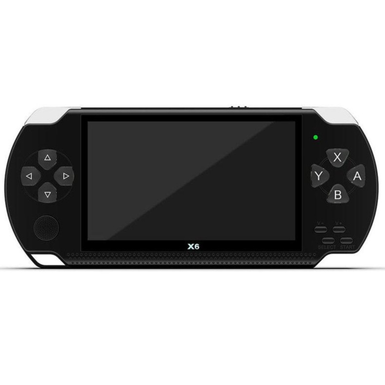 Máy chơi game Psp cầm tay 4 nút X6 màn hình 4.3 inch chơi được game thùng NES SNES GBC GBA SMC-dc3374