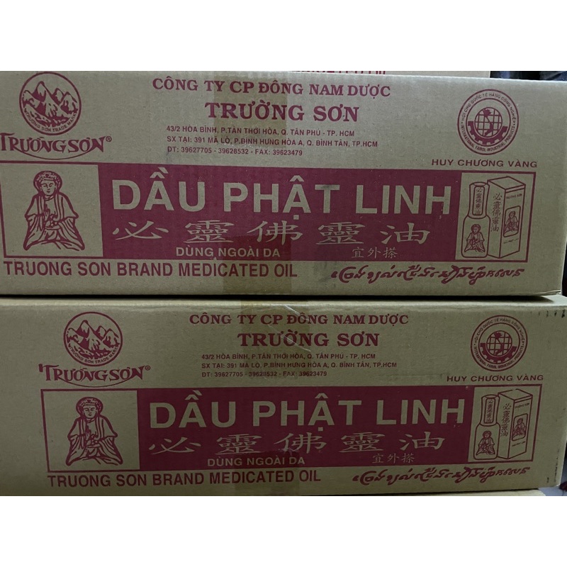 [1 Thùng 60 hộp] dầu Phật Linh Trường Sơn (1.5ml)